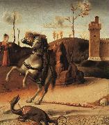 Giovanni Bellini Pesaro Altarpiece painting